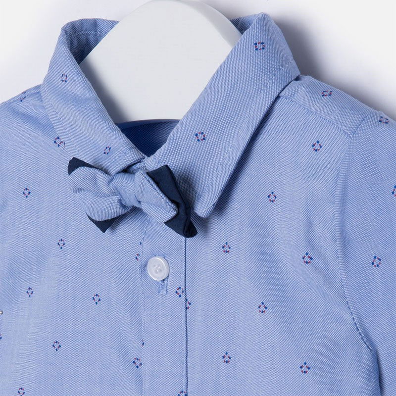 Mayoral 1119-29 Koszula d/r i muszka  kolor Oxford -  - #tag1# - #tag2# - #tag3# - #tag4#