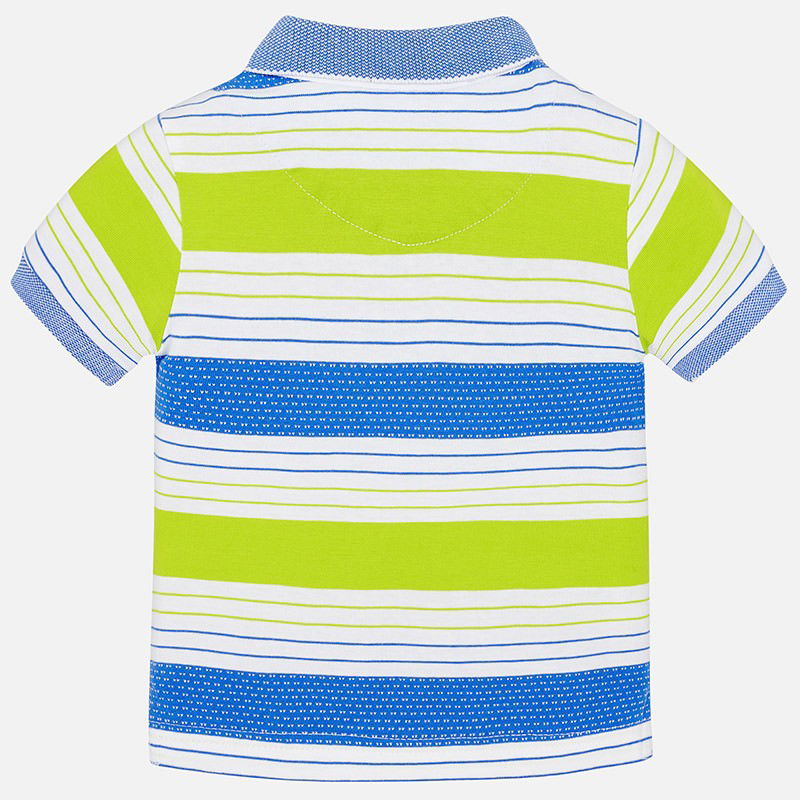 Mayoral 1132-74 Koszulka polo paski kolor Brokuł -  - #tag1# - #tag2# - #tag3# - #tag4#
