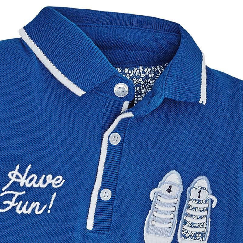 Mayoral 1136-82 Koszulka polo k/r gładka  kolor Resort -  - #tag1# - #tag2# - #tag3# - #tag4#