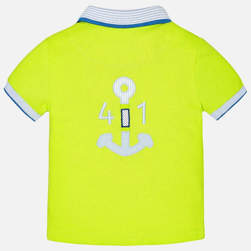 Mayoral 1138-91 Koszulka polo krótki rękaw kolor Brokuł -  - #tag1# - #tag2# - #tag3# - #tag4#