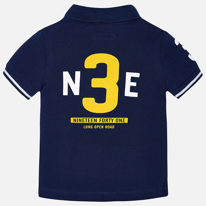 Mayoral 1140-80 Koszulka polo krótki rękaw kolor granat -  - #tag1# - #tag2# - #tag3# - #tag4#