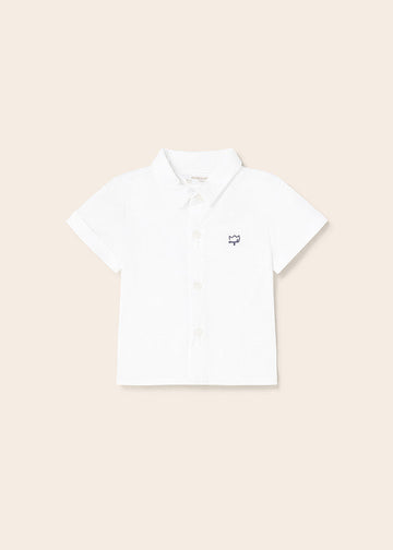 Mayoral 1189-60 Koszula z krótkim rękawem chłopiec kolor biały -  - #tag1# - #tag2# - #tag3# - #tag4#