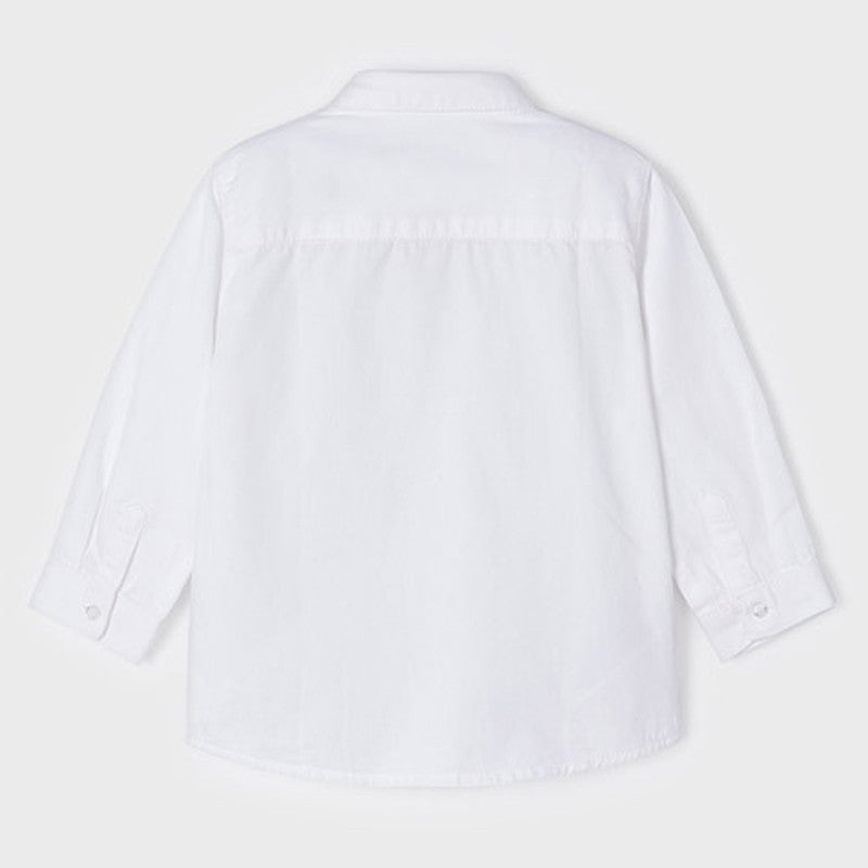Mayoral 124-32 Koszula z długim rękawem chłopięca kolor biały -  - #tag1# - #tag2# - #tag3# - #tag4#