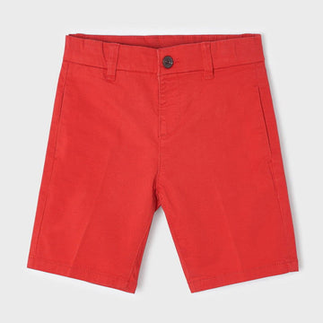 Mayoral 22-00202-019 Bermudy chino chłopięce 202-19 czerwony -  - #tag1# - #tag2# - #tag3# - #tag4#