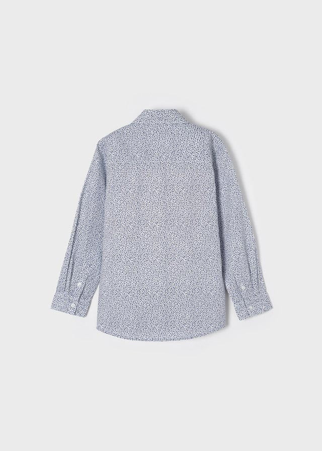 Mayoral 22-03120-047 Koszula z nadrukiem chłopiec 3120-47 granatowy -  - #tag1# - #tag2# - #tag3# - #tag4#