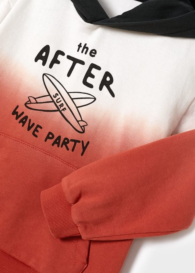 Mayoral 22-03402-036 Bluza z kapturem chłopiec 3402-36 cegła -  - #tag1# - #tag2# - #tag3# - #tag4#