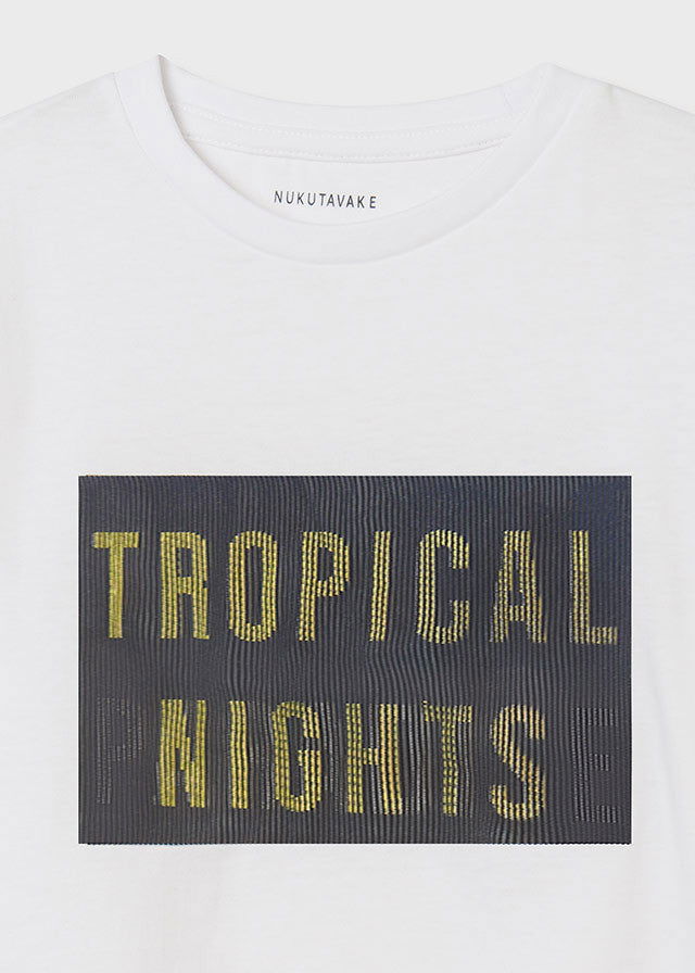 Mayoral 22-06007-035 Koszulka z krótkim rękawem chłopiec 6007-35 biały -  - #tag1# - #tag2# - #tag3# - #tag4#