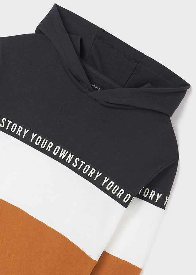 Mayoral 22-06401-094 Bluza z kapturem chłopiec 6401-94 pomarańcz -  - #tag1# - #tag2# - #tag3# - #tag4#