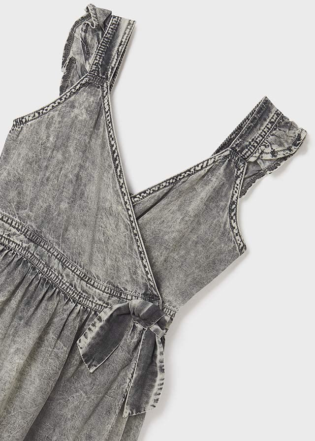 Mayoral 22-06971-080 Sukienka dla dziewczyny 6971-80 szary -  - #tag1# - #tag2# - #tag3# - #tag4#