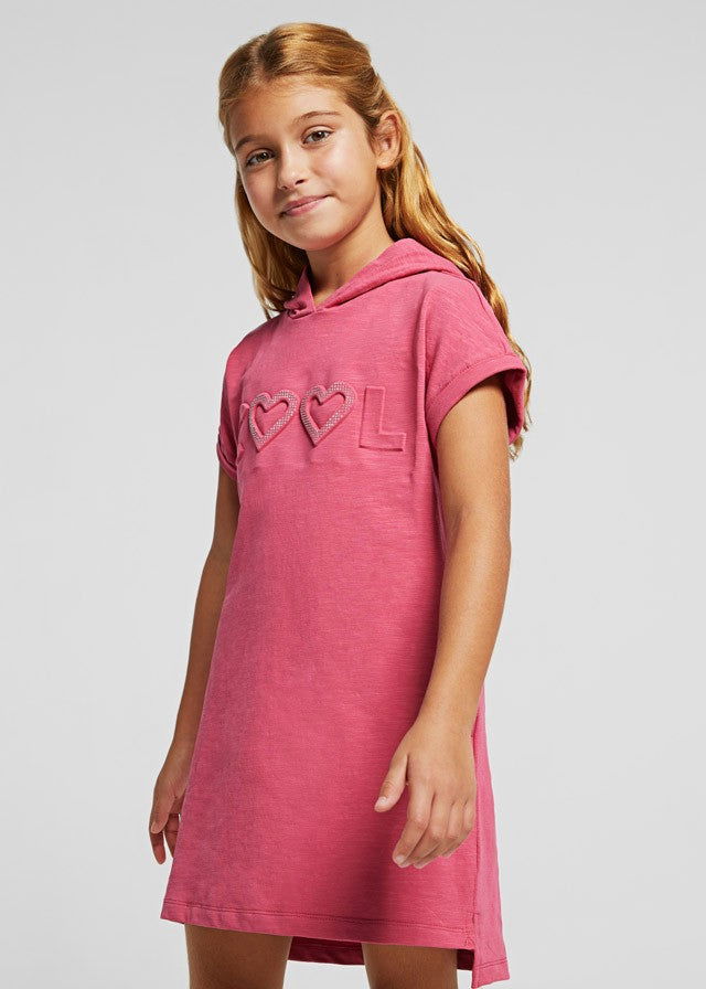 Mayoral 22-06984-028 Sukienka sportowa dziewczynka 6984-28 różowy -  - #tag1# - #tag2# - #tag3# - #tag4#