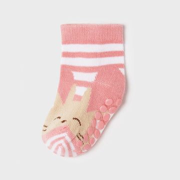 Mayoral 22-09478-018 Skarpetki antypoślizgowe dziewczynka 9478-18 różowy -  - #tag1# - #tag2# - #tag3# - #tag4#