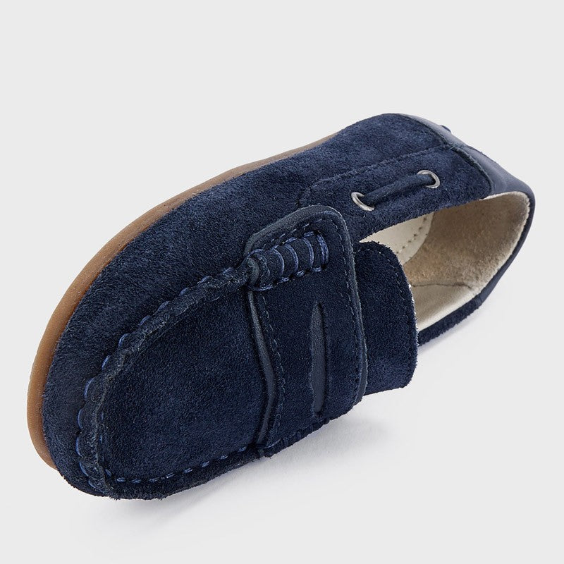 Mayoral 22-45388-072 Mokasyny skórzane chłopiec 45388-72 granatowy -  - #tag1# - #tag2# - #tag3# - #tag4#