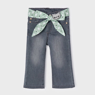 Mayoral 2542-92 Spodnie jeansowe dziewczęce kolor szary -  - #tag1# - #tag2# - #tag3# - #tag4#