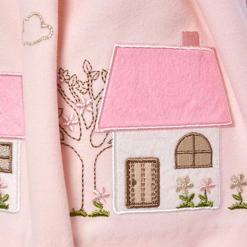 Mayoral 2928-72 Sukienka dziewczęca z haftami kolor róż -  - #tag1# - #tag2# - #tag3# - #tag4#