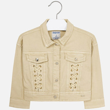 Mayoral 3407-18 Kurtka dziewczęca kolor beż -  - #tag1# - #tag2# - #tag3# - #tag4#