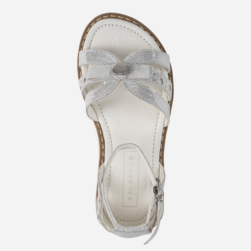Mayoral 43775-72 Sandały  kolor Srebrny -  - #tag1# - #tag2# - #tag3# - #tag4#