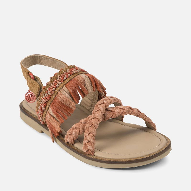 Mayoral 43891-43 Sandały dla dziewczynki kolor Koralowy -  - #tag1# - #tag2# - #tag3# - #tag4#