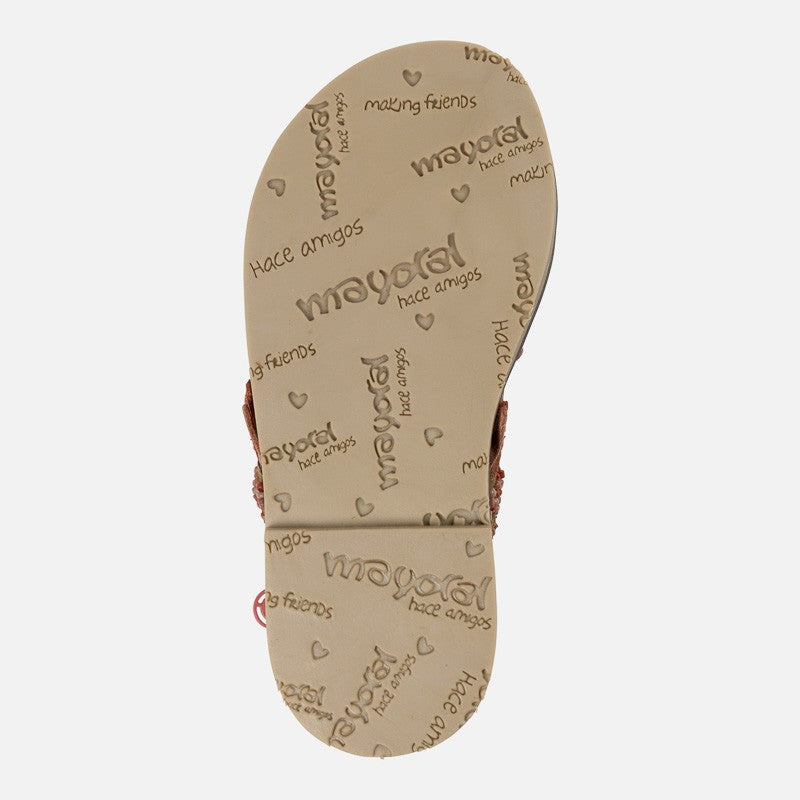 Mayoral 43891-43 Sandały dla dziewczynki kolor Koralowy -  - #tag1# - #tag2# - #tag3# - #tag4#