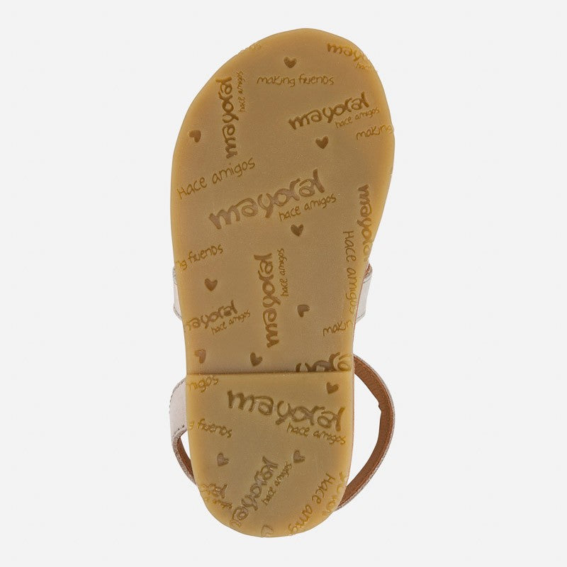 Mayoral 45777-72 Sandałki połysk  kolor Srebrny -  - #tag1# - #tag2# - #tag3# - #tag4#