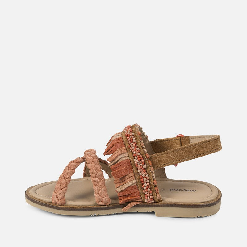 Mayoral 45891-43 Sandały dziewczęce kolor Koralowy -  - #tag1# - #tag2# - #tag3# - #tag4#