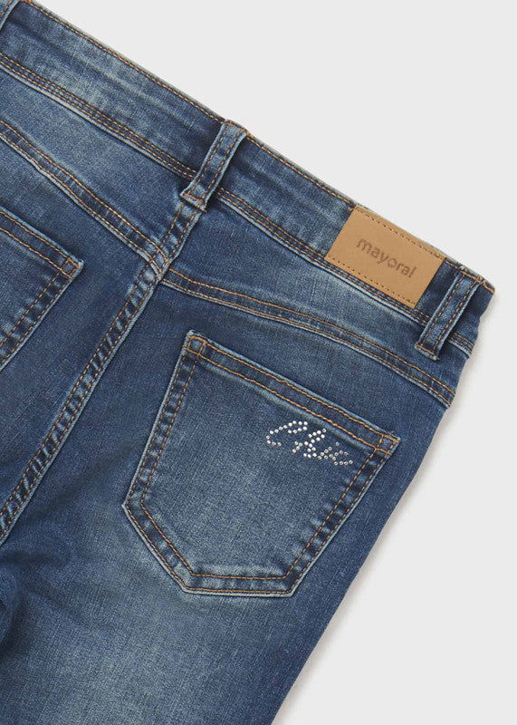 Mayoral 557-34 Długie spodnie jeans dziewczynka kolor medio -  - #tag1# - #tag2# - #tag3# - #tag4#