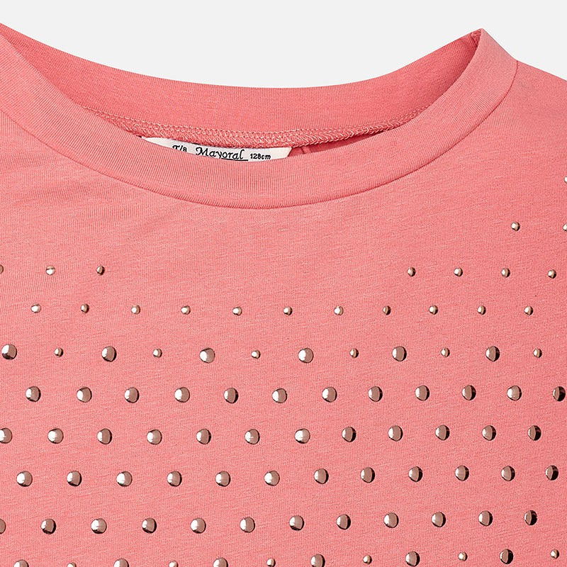 Mayoral 6009-81 Koszulka k/r nity  kolor Brzoskwini -  - #tag1# - #tag2# - #tag3# - #tag4#