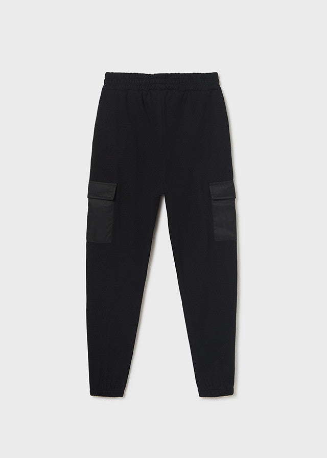 Mayoral 6585-41 Spodnie cropped dziewczynka kolor czarny -  - #tag1# - #tag2# - #tag3# - #tag4#