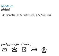 Mayoral 6913-88 Spódnica krepa dwukolorowa  kolor Czarny -  - #tag1# - #tag2# - #tag3# - #tag4#