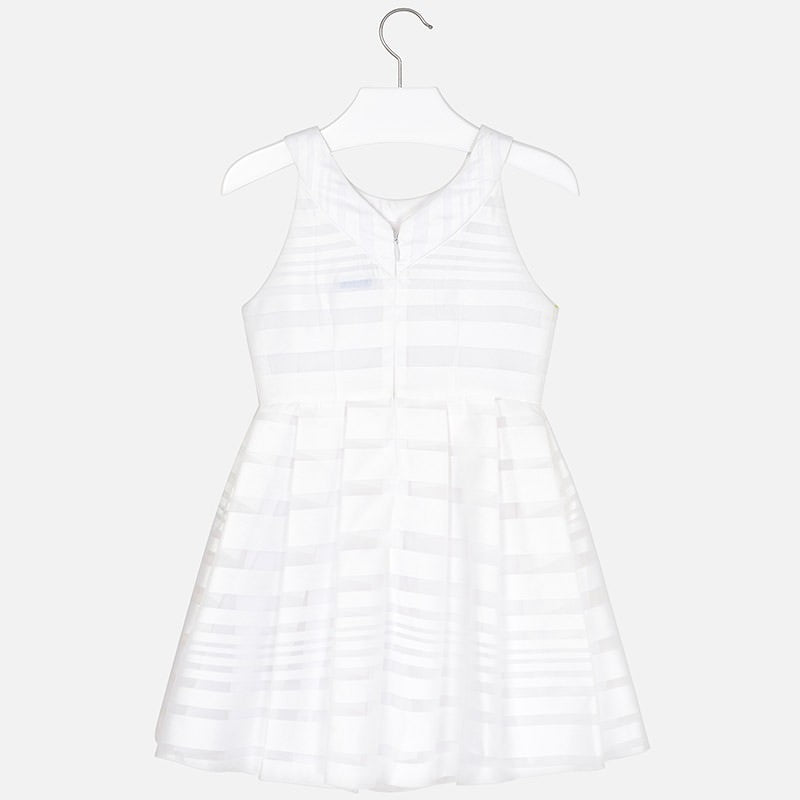 Mayoral 6914-55 Sukienka dziewczęca kolor biały -  - #tag1# - #tag2# - #tag3# - #tag4#