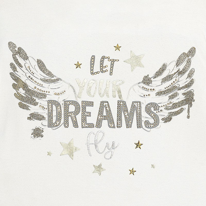 Mayoral 7056-76 Koszulka dziewczęca kolor Kremowy -  - #tag1# - #tag2# - #tag3# - #tag4#