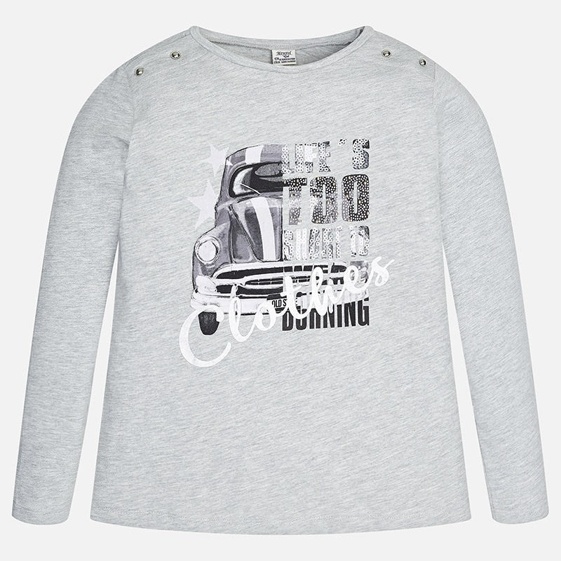 Mayoral 7071-77 Koszulka d/r samochód  kolor Perłowy -  - #tag1# - #tag2# - #tag3# - #tag4#