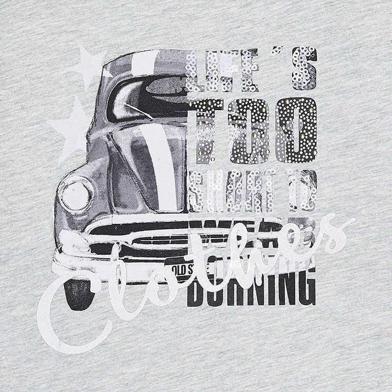 Mayoral 7071-77 Koszulka d/r samochód  kolor Perłowy -  - #tag1# - #tag2# - #tag3# - #tag4#