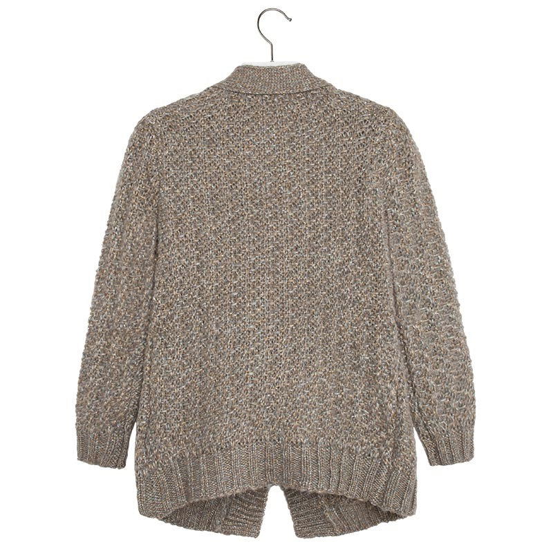 Mayoral 7345-31 Sweter rozp. dzianina lureks  Brąz -  - #tag1# - #tag2# - #tag3# - #tag4#