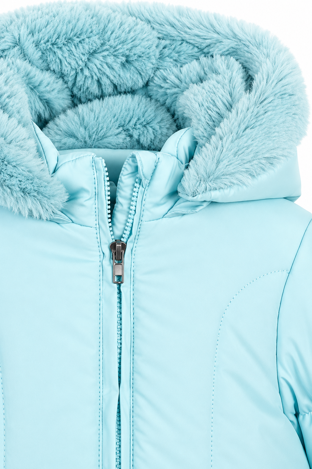 Losan jacket with gloves 628-2707AD color blue pastel