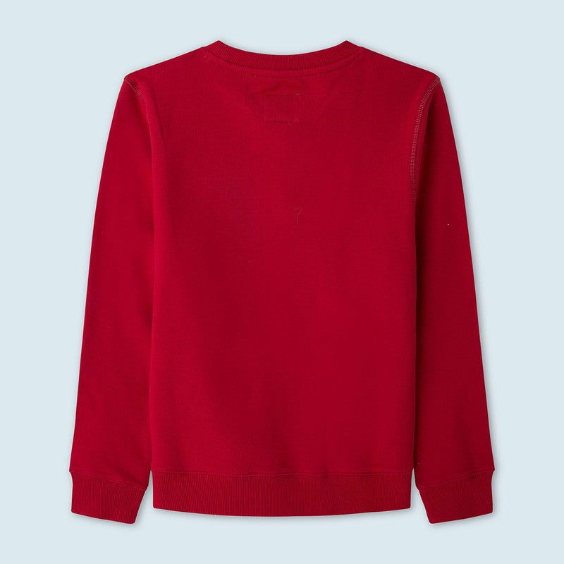 Pepe Jeans Bluza sportowa JAMIE junior chłopak PB581347-274 WINTER RED -  - #tag1# - #tag2# - #tag3# - #tag4#