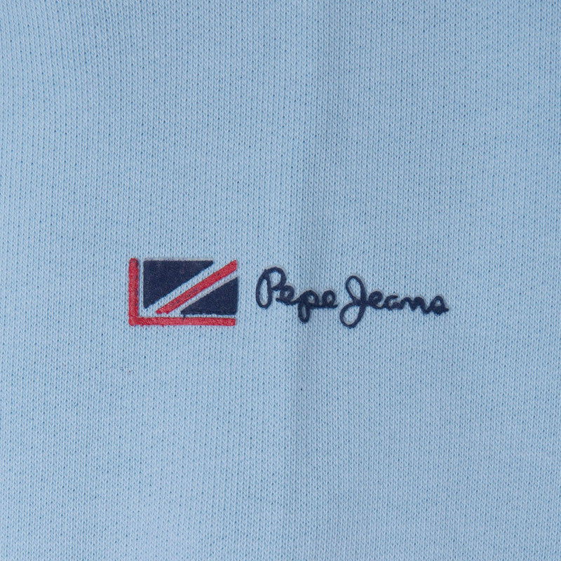 Pepe Jeans Bluza z kapturem ECLEN junior chłopak PB581400-516 niebieski -  - #tag1# - #tag2# - #tag3# - #tag4#