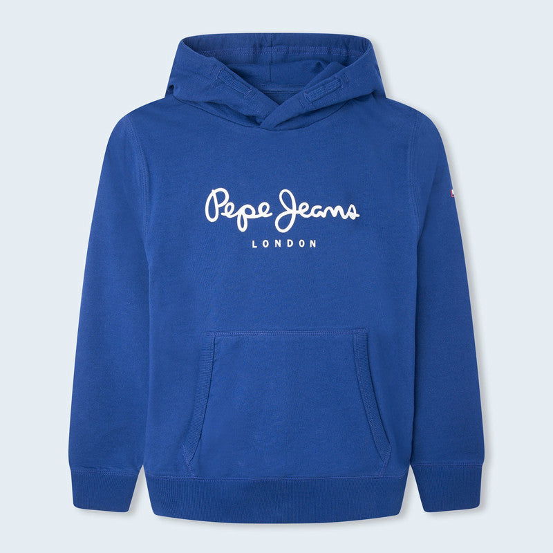 Pepe Jeans Bluza z kapturem GEORGIE HOODIE junior chłopak PB581416-582 granatowy -  - #tag1# - #tag2# - #tag3# - #tag4#