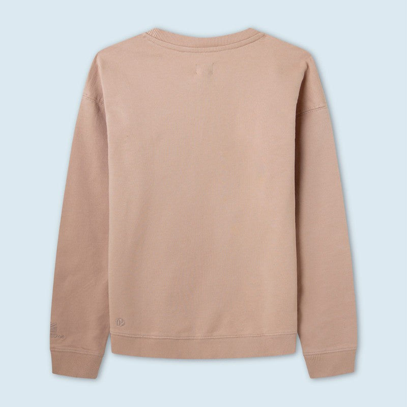 Pepe Jeans Bluza z logo WINTER ROSE junior dziewczyna PG581137-305 SOFT PINK -  - #tag1# - #tag2# - #tag3# - #tag4#