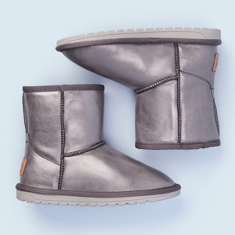 Pepe Jeans Buty botki zimowe ANGEL METAL junior Girls PGS50179-934 SILVER -  - #tag1# - #tag2# - #tag3# - #tag4#