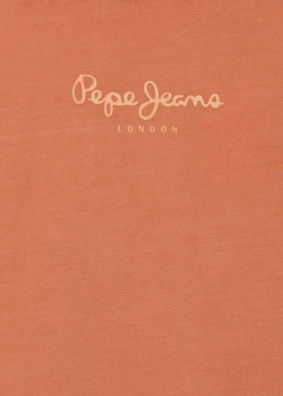 Pepe Jeans PB503535-145 Koszulka WEST SIR JR N chłopak kolor pomarańczowa -  - #tag1# - #tag2# - #tag3# - #tag4#