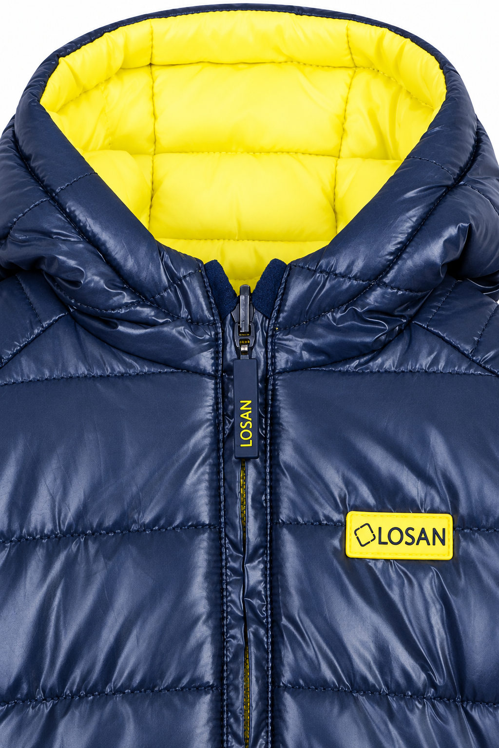 Losan jacket 627-2651AC color navy/yellow