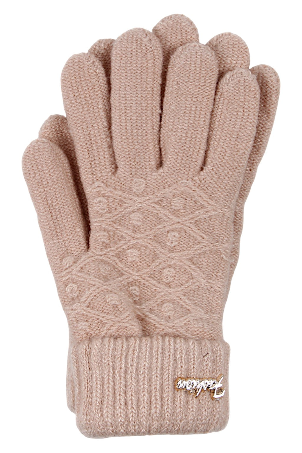Girls' gloves apricot Euro Gloves B-84-91025