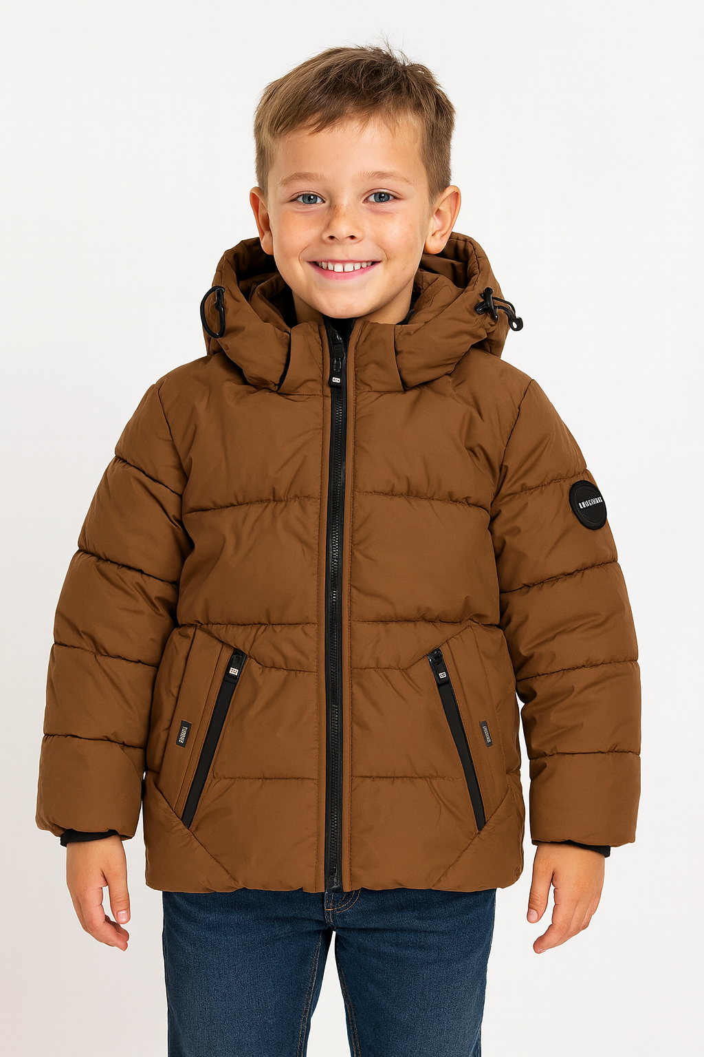Boy's camel winter jacket Happy House KK1117-91025