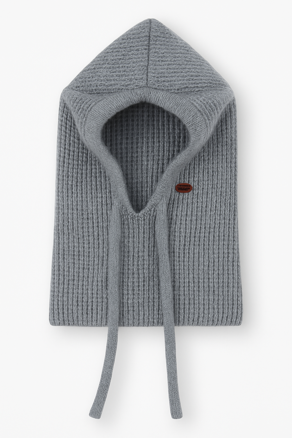 Girls' snood hat, ash gray, Grans BK02-0-51125-37