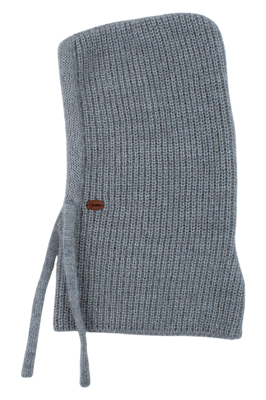 Girls' snood hat, ash gray, Grans BK02-0-51125-37