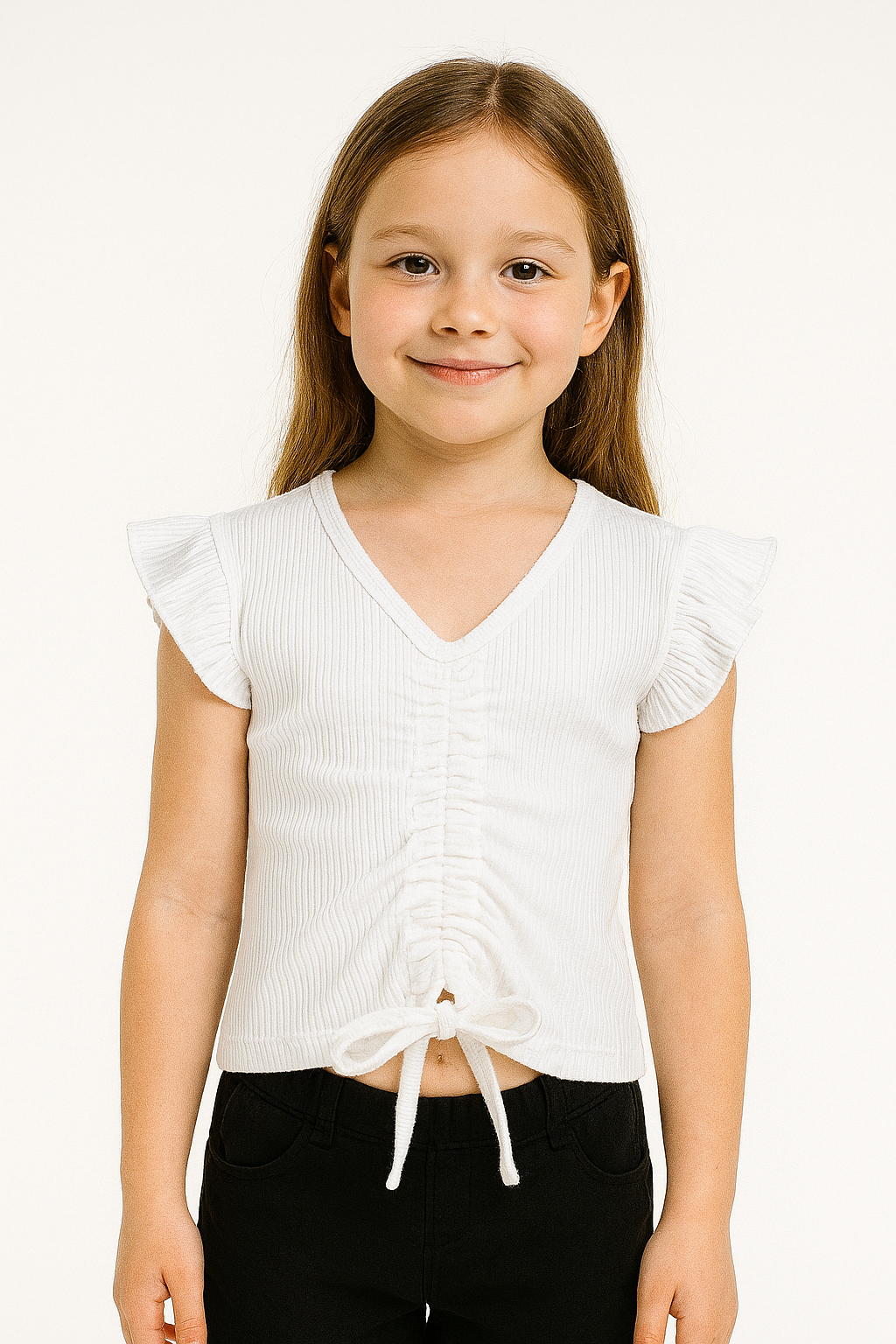 Cream Breeze pullover top for girls 18749-9725-28