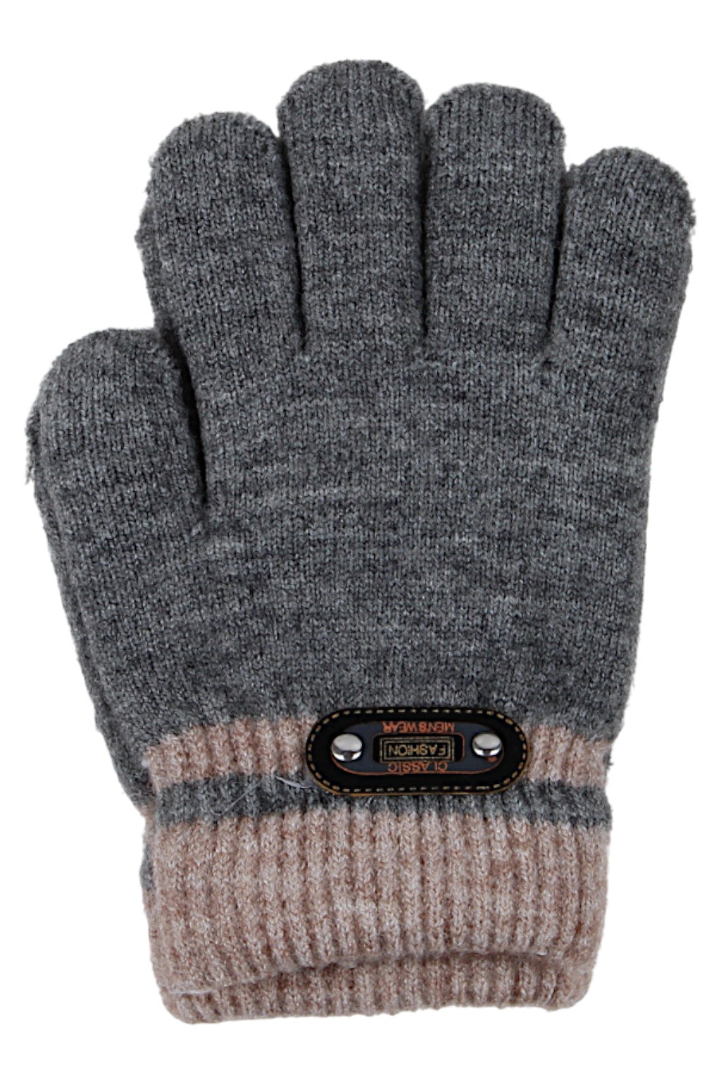 Classic Boys Gloves Gray Euro Gloves D-298-91025
