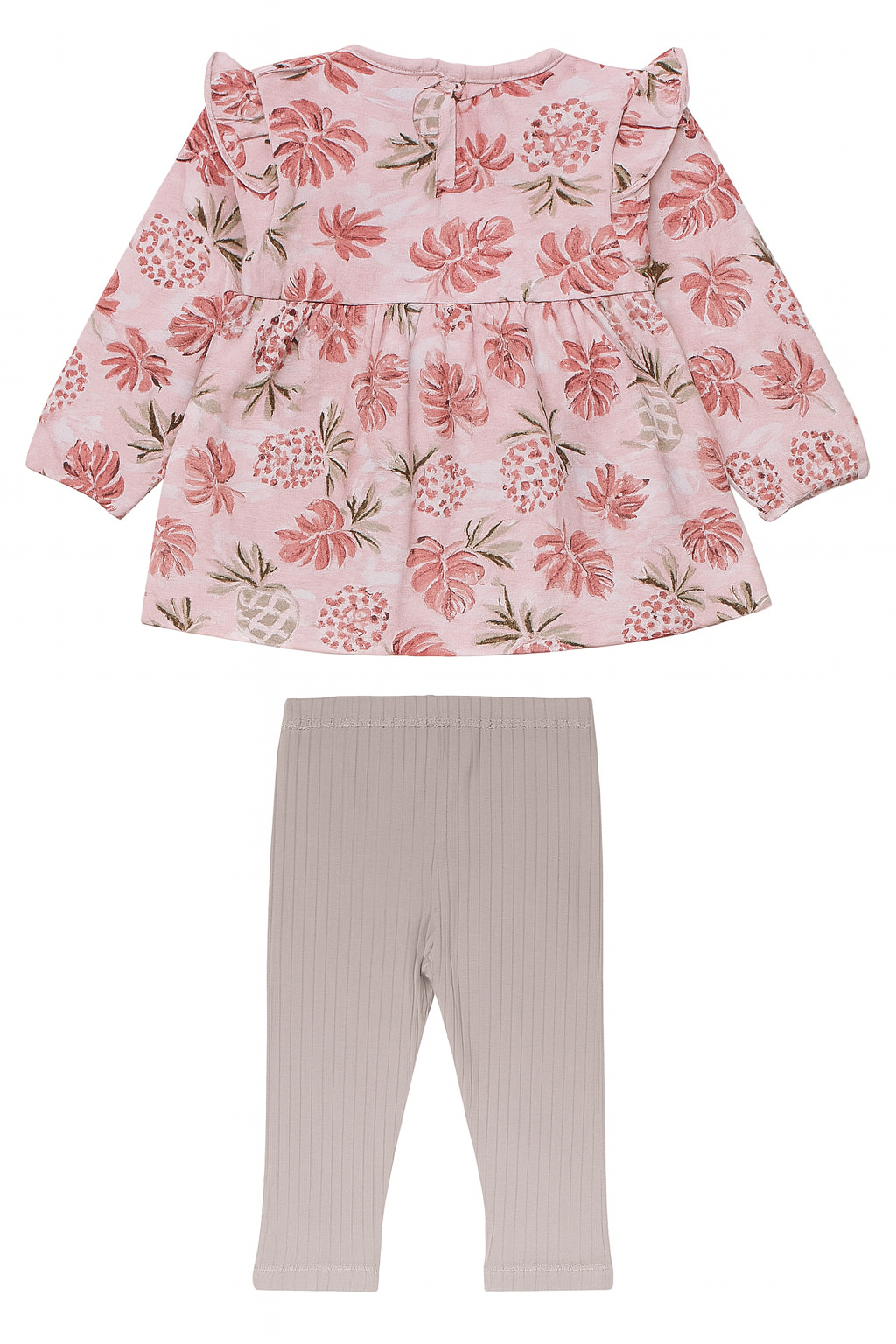 Set with leggings for girls, pink, Deco G151785-16725