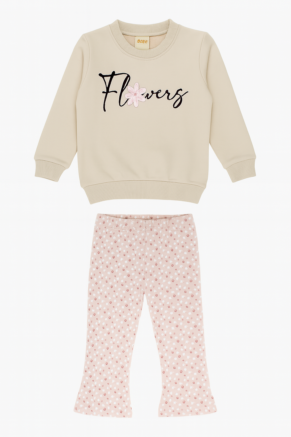 Beige girl's set Deco G194215-16725-1