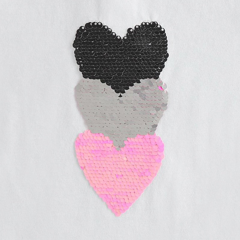 iDO 44748 Koszulka z krótkim rękawem dla dziewczynki kolor biały -  - #tag1# - #tag2# - #tag3# - #tag4#